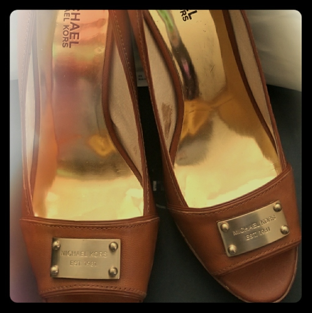 Michael kors open toe shoes